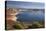 Arizona, Lake Powell at Wahweap, Far Shoreline Is in Utah-David Wall-Premier Image Canvas