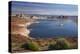 Arizona, Lake Powell at Wahweap, Far Shoreline Is in Utah-David Wall-Premier Image Canvas