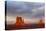 Arizona, Monument Valley, The Mittens-Jamie & Judy Wild-Premier Image Canvas