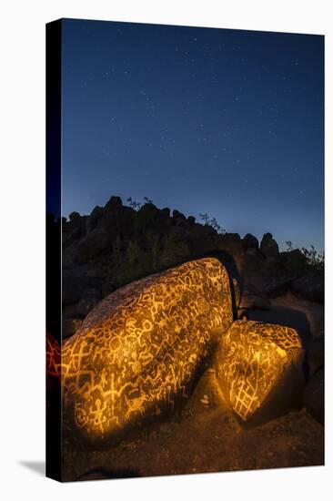 Arizona, Painted Rock Petroglyph Site. Rocks Covered with Petroglyphs-Cathy & Gordon Illg-Premier Image Canvas