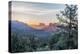 Arizona, Sedona. Cathedral Rock at sunrise-Rob Tilley-Premier Image Canvas