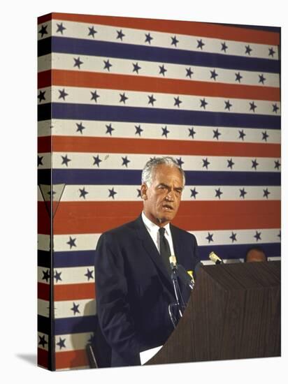 Arizona Senator Barry Goldwater Speaking During Campaign Bid For Republican Presidential Nomination-Art Rickerby-Premier Image Canvas