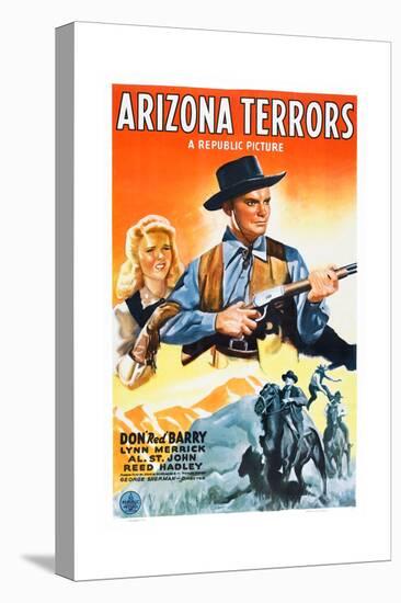 Arizona Terrors, Lynn Merrick, Don Barry, 1942-null-Stretched Canvas