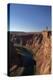 Arizona, Tourists at Overlook to the Colorado River at Horseshoe Bend-David Wall-Premier Image Canvas