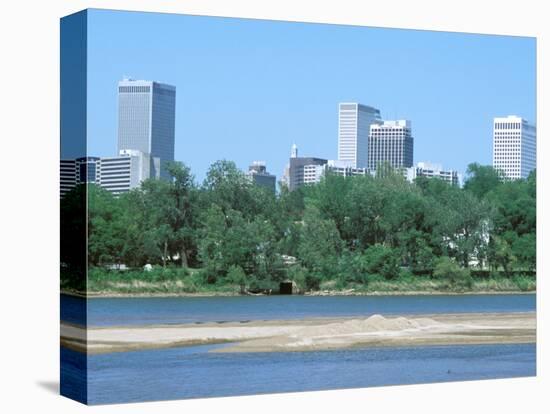 Arkansas River, Tulsa, Oklahoma-Mark Gibson-Premier Image Canvas