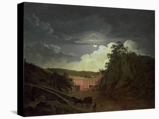 Arkwright's Cotton Mills, 1790s-Joseph Wright of Derby-Premier Image Canvas