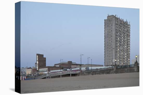 Arlington House, Margate, Exterior Facade Viewed from Beach, UK-Joel Knight-Stretched Canvas