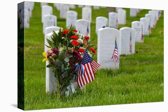 Arlington National Cemetery during Memorial Day - Washington DC United States-Orhan-Premier Image Canvas