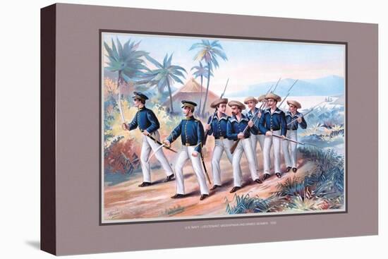 Armed Seamen-Werner-Stretched Canvas