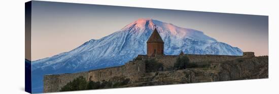 Armenia, Yerevan, Ararat Plain, Khor Virap Armenian Apostolic Church Monastery-Jane Sweeney-Premier Image Canvas