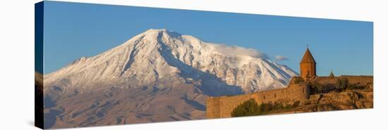 Armenia, Yerevan, Ararat Plain, Khor Virap Armenian Apostolic Church Monastery-Jane Sweeney-Premier Image Canvas