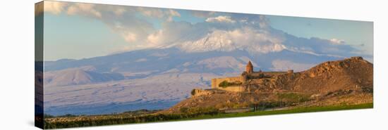 Armenia, Yerevan, Ararat Plain, Khor Virap Armenian Apostolic Church Monastery-Jane Sweeney-Premier Image Canvas