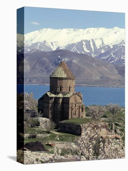 Armenian Church of Holy Cross, Akdamar Island, Lake Van, Anatolia, Turkey-Adam Woolfitt-Premier Image Canvas