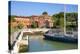 Armenian Monastery, San Lazzaro Degli Armeni, and Armenian Sail Boat, Venice, Veneto, Italy-Guy Thouvenin-Premier Image Canvas