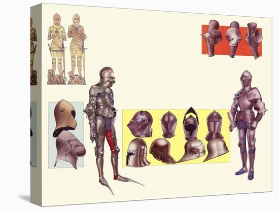 Armour of the 15th Century-Pat Nicolle-Premier Image Canvas