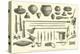 Arms, Earthenware Vessels, and Household Utensils of the Chontaquiro Indians-Édouard Riou-Premier Image Canvas