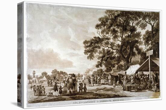 Army Camp in Hyde Park, London, 1780-Paul Sandby-Premier Image Canvas