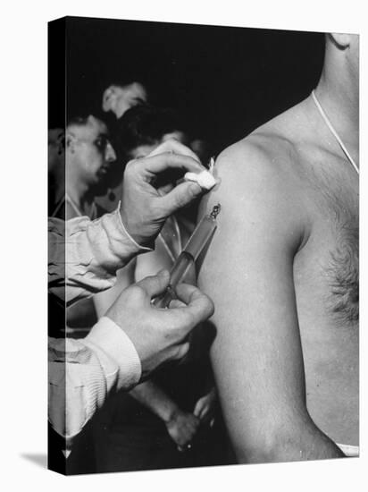 Army Medical Injections at Ft. Belvoir-Myron Davis-Premier Image Canvas