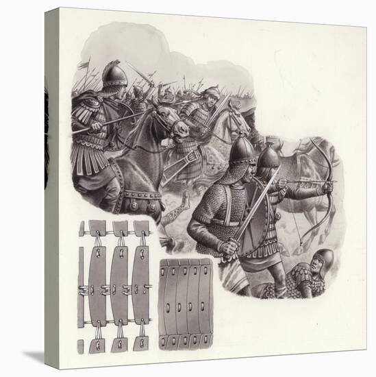 Army of the Khalif of Persia in the Middle Ages-Pat Nicolle-Premier Image Canvas