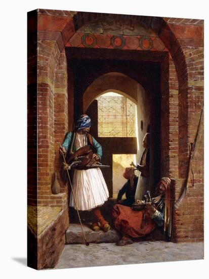 Arnaut Bodyguards in Cairo, 1861-Jean Leon Gerome-Premier Image Canvas
