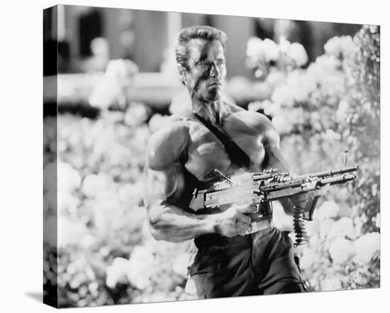 Arnold Schwarzenegger - Commando-null-Stretched Canvas