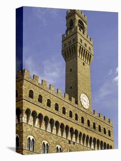 Arnolfo Tower at Palazzo Vecchio-Danny Lehman-Premier Image Canvas