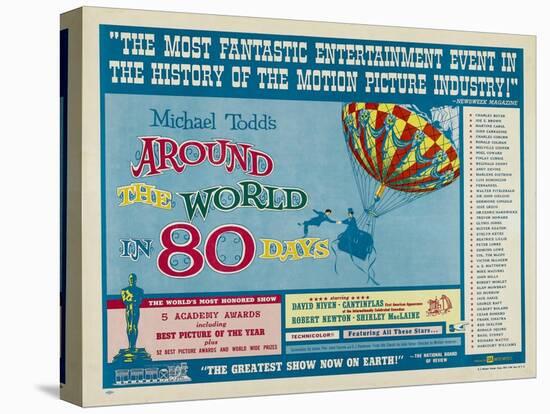 Around the World In 80 Days, 1956, "Around the World In Eighty Days" Directed by Michael Anderson-null-Premier Image Canvas