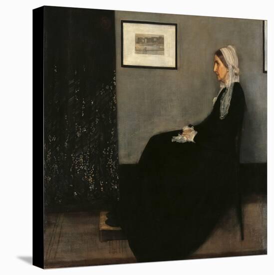 Arrangement in Gray and Black No. 1 (Portrait of the Painters Mother)-null-Premier Image Canvas