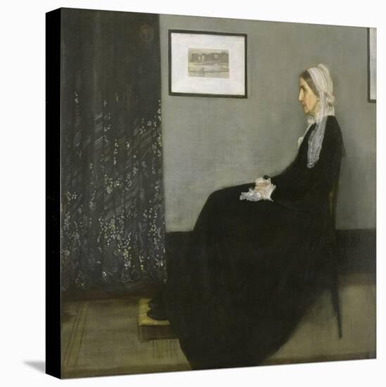 Arrangement in Grey and Black No. 1-James Abbott McNeill Whistler-Premier Image Canvas