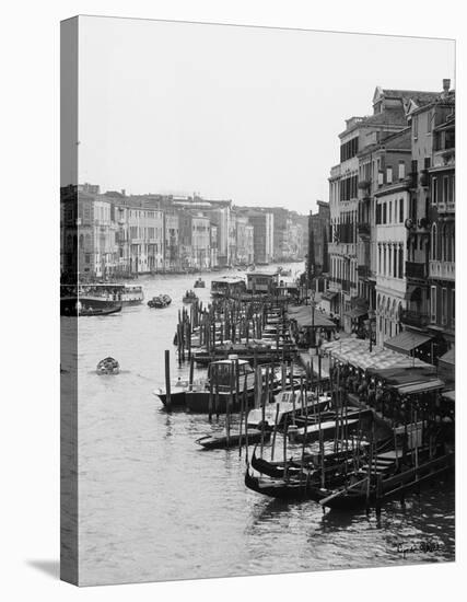 Array of Boats, Venice-Cyndi Schick-Stretched Canvas