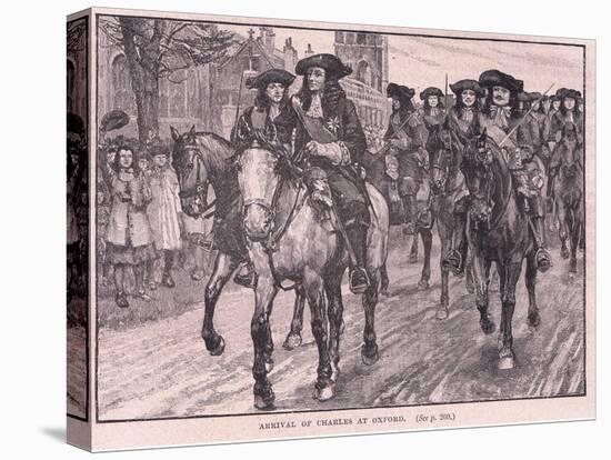 Arrival of Charles at Oxford Ad 1681-William Barnes Wollen-Premier Image Canvas