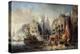 Arrival of the Duke of Alba at Rotterdam in 1567 by Eugene Isabey-null-Premier Image Canvas