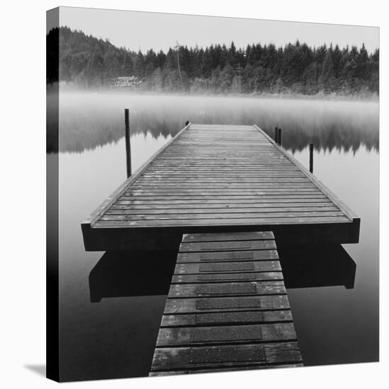 Arrow Dock, Salt Spring Island-Reid Yalom-Stretched Canvas