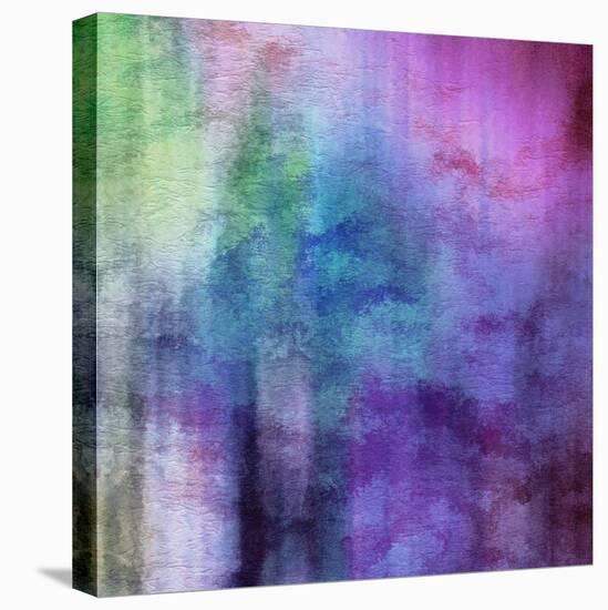 Art Abstract Watercolor Background On Paper Texture In Light Violet And Pink Colors-Irina QQQ-Stretched Canvas