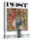 "Art Connoisseur" Saturday Evening Post Cover, January 13,1962-Norman Rockwell-Premier Image Canvas