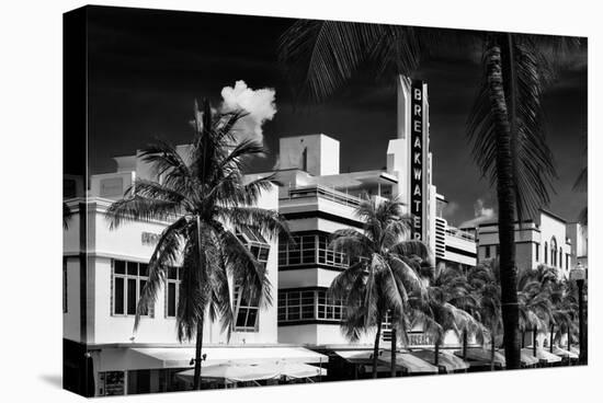 Art Deco Architecture of Miami Beach - The Esplendor Hotel Breakwater South Beach - Ocean Drive-Philippe Hugonnard-Premier Image Canvas
