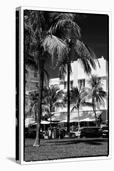 Art Deco Architecture of Ocean Drive - Miami Beach - Florida-Philippe Hugonnard-Premier Image Canvas