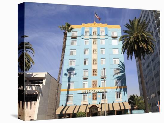 Art Deco, Georgian Hotel, Ocean Avenue, Santa Monica, Los Angeles-Wendy Connett-Premier Image Canvas