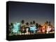 Art Deco Hotels at Dusk, Miami Beach, Florida, USA-Walter Bibikow-Premier Image Canvas