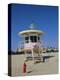 Art Deco Lifeguard Station, South Beach, Miami Beach, Florida, USA-Fraser Hall-Premier Image Canvas