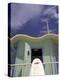 Art Deco Lifeguard Station, South Beach, Miami, Florida, USA-Robin Hill-Premier Image Canvas