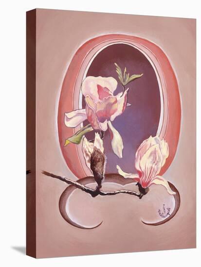 Art Deco Magnolias-Judy Mastrangelo-Premier Image Canvas