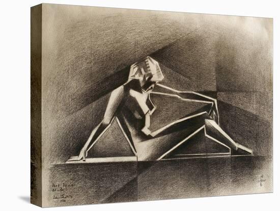 Art Deco Nude - 15-08-22-Corne Akkers-Premier Image Canvas