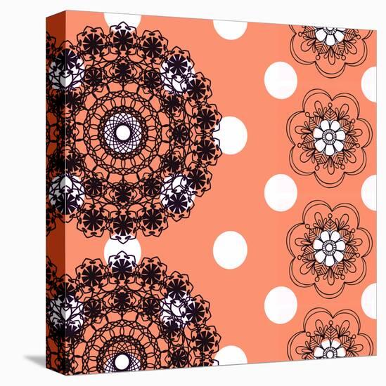 Art Deco Pattern II-Irena Orlov-Stretched Canvas