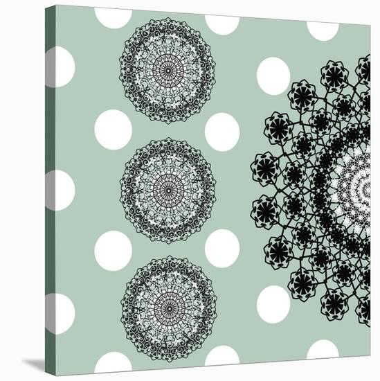 Art Deco Pattern IV-Irena Orlov-Stretched Canvas