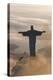 Art Deco Statue of Jesus,On Corcovado Mountain, Rio de Janeiro, Brazil-Peter Adams-Premier Image Canvas