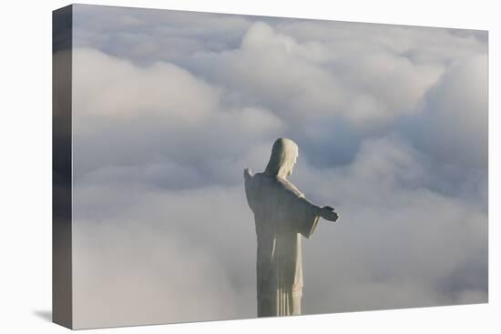 Art Deco Statue of Jesus,On Corcovado Mountain, Rio de Janeiro, Brazil-Peter Adams-Premier Image Canvas