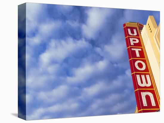 Art-Deco Uptown Theater, Napa, Napa Valley Wine Country, Northern California, Usa-Walter Bibikow-Premier Image Canvas