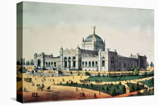 Art Gallery, Grand United States Centennial Exhibition, Fairmount Park, Philadelphia-American School-Premier Image Canvas