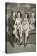 Art Linkletter with Bathing Beauties-null-Stretched Canvas